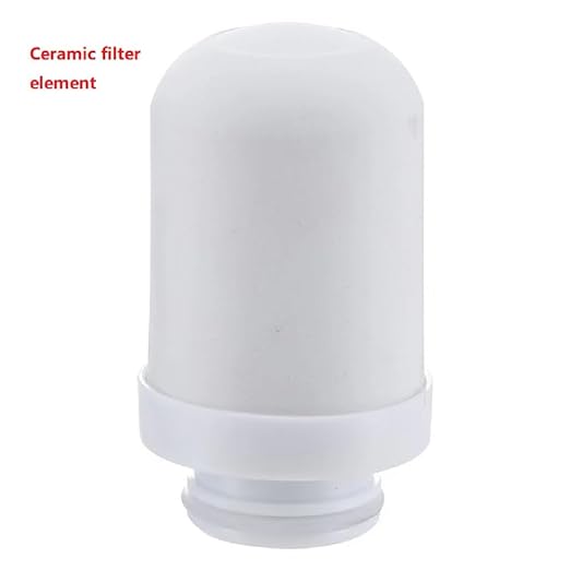 Bathroom Sink Filter Faucet Filter 360 Degree Rotating Faucet Filter Purifier Kitchen Faucet Filter removes Chlorine, Fluorine, Heavy Metals and Hard Water,Ceramic Filter Element