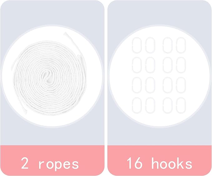 Beautiful Gauze Bunk Bed Curtains Drapes with Lace Privacy Bed Canopy for Bottom, 2 Panels, Sayhello