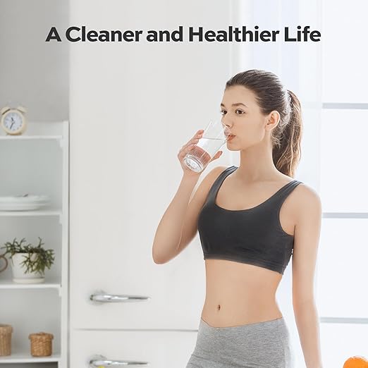 Alkaline Remineralization & pH Inline Water Filter, Replacement for TECASA Under Sink Tankless Reverse Osmosis System, 1-year Lifetime