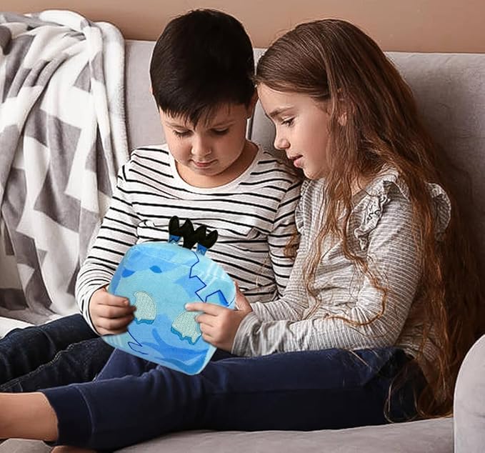 Blox Plush Toy Fruits Plush Toy Stuffed Toys Video Game Pillow for Kids Birthday Xmas Gift (Ice)