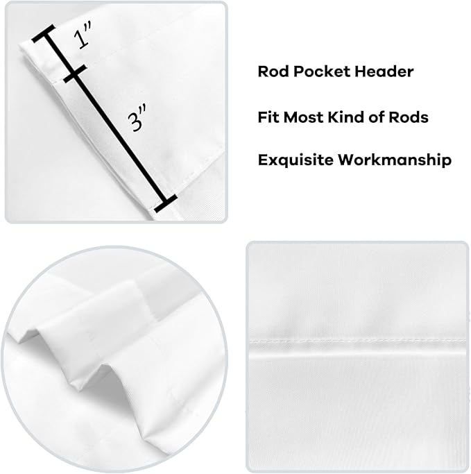 Baby Woodland Animals Leaves Mushroom Valances 54''x18'' Kids Toddler Nursery Bedroom Decor Drapes Deer Rabbit Fox Rod Pocket Short Curtains for Living Room Bathroom Kitchen Cafe 1 Pack