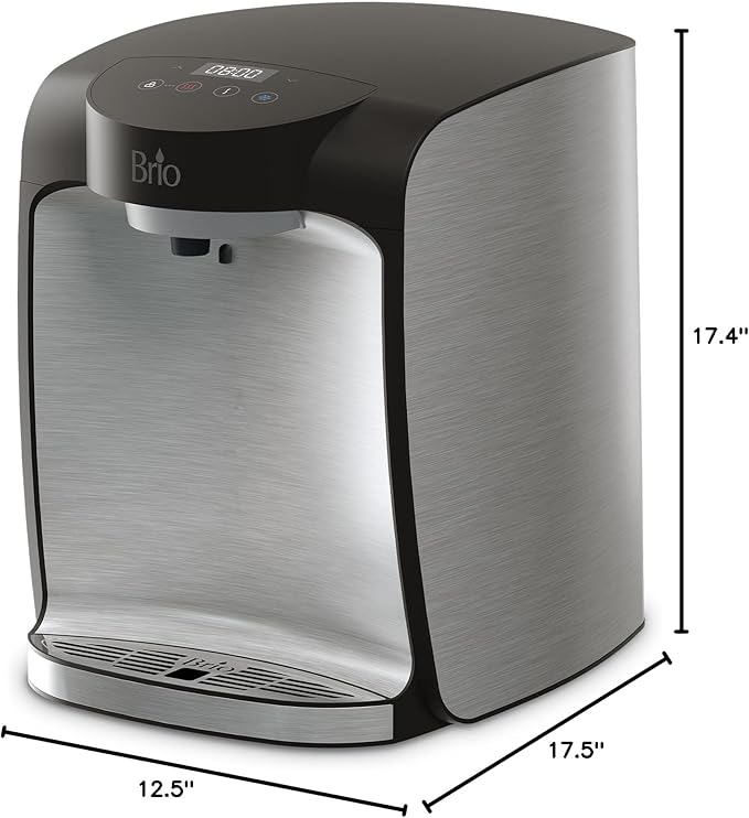 Brio 800 Series 2-Stage Bottleless Countertop Water Cooler