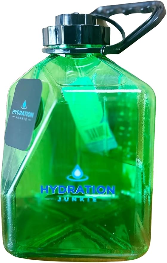 3 LITER BIG WATER BOTTLE WITH HANDLE | TRANSPORTER JUG (ENVY GREEN)