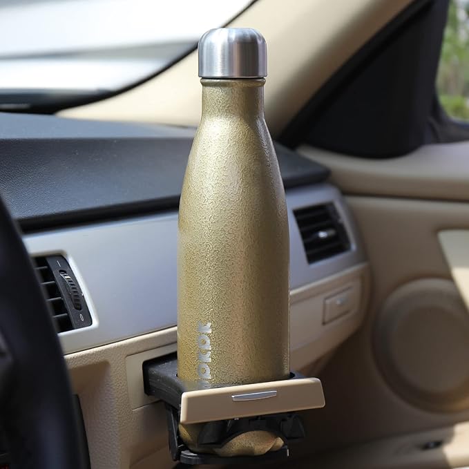 BJPKPK Insulated Water Bottles 17oz, Leak Proof Stainless Steel Water Bottle Keeps Cold for 24H and Hot for 12H, BPA Free Water Bottle,Lake Blue