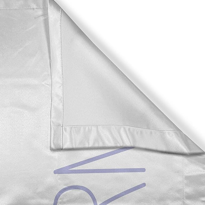 Ambesonne Unicorn Cat Long Kitchen Curtains, Pink Cat a Horn and Funny Expression Lying Caticorn Cartoon Mascot, Two Panels Drapes with Rod Pocket Room Decor, 55" x 45", White Lilac