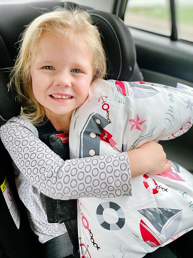 ALVABABY Toddler Pillow Cover Fits 13 x 18,12x 16 Kids Pillow 2 Pack Cotton Sleep Travel Pillowcases with Envelope Baby Children Pillowcase for Boys Girls Strawberry Fox