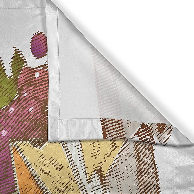 Ambesonne Wine Long Kitchen Curtains, Vintage Style Composition with Wine and Cheese Fruits Gourmet Taste Beverage and Food, Two Panels Drapes with Rod Pocket Room Decor, 55" x 45", Multicolor