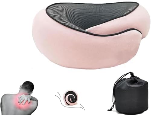 2024 New Neck Pillow, Wander Plus Travel Neck Pillow, Aircraft Memory Foam Travel Neck Pillow (Pink), OPZ-416 UPC-749799937929