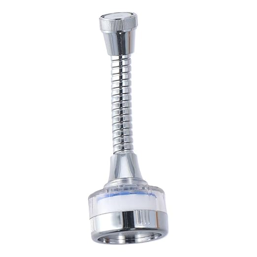 Bathroom Faucet Filter,Bubbler Water Purifier ABS 360 ° Rotating Universal Durable Resists Corrosion Faucet Sprayer Head with Extension Tube Faucet Replacement