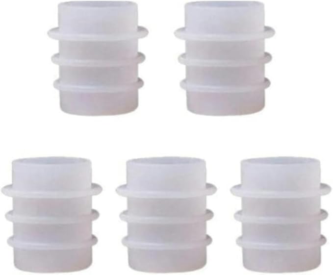 5Pcs White Bottle Stopper Silicone Mold,Crystal Epoxy Wine Bottle Stopper Mold,Reusable Beverage Bottle Stoppers Silicone Molds Cork Cover Wine Stoppers,Bar and Wine Tools Wine Stoppers and Pourers