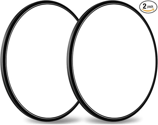 2PACK Flush Mount LED Ceiling Light Fixture Black, 15.8Inch 36Watt, Dimmable & 3000K-4500K-6000K 3 Color Selectable Ceiling Lamp 4000LM Low Profile Ceiling Light for Kitchen Bedroom Hallway Porch