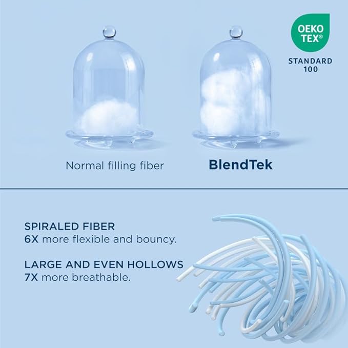 Bedsure Hotel Pillows - Luxury Bed Pillows for Sleeping with Decoration Strip Breathable Cover Soft & Supportive Pillows for Side, Back or Stomach Sleepers (2, Grey, King)