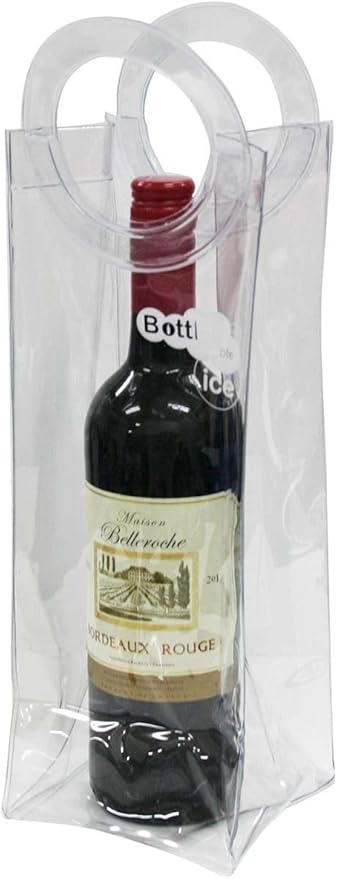 Bottle Bubble Ice Wine Tote by True