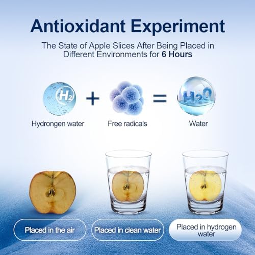 BAVAP Hydrogen Water Bottle 14.1oz Hydrogen Water Bottle Hydrogen Hydro Water Bottle 3-in-1 functionality pro Hydrogen Water Generator hydrolify,Hydrogen Water Bottle Generator (intelligent400ml)