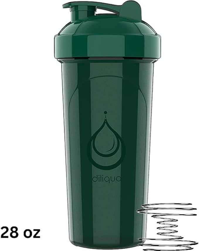 '-2 PACK- 28 oz & 20 oz Shaker Bottles for Protein Mixes | BPA-Free & Dishwasher Safe |small protein shaker bottle | Shaker Cups for protein shakes | Blender Shaker Bottle Pack