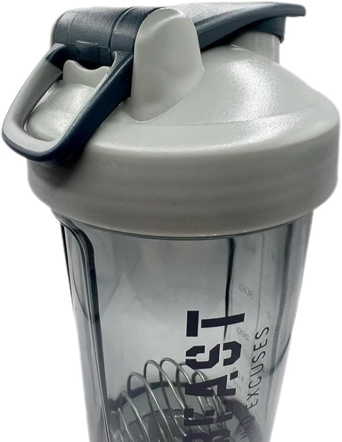 BEAST|No Excuses Shaker, the ultimate solution for effortlessly mixing your protein shakes to perfection., clear, LBW038