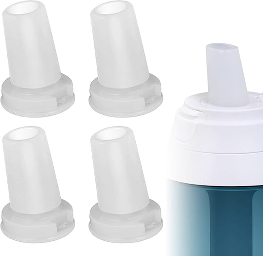 4 Pack Water Bottle Mouthpiece Replacement for Brita Water Bottle, Silicone Water Bottle Bite Valve Replacement Parts Compatible with Brita Filter Water Bottles & Brita Stainless Steel Water Bottle