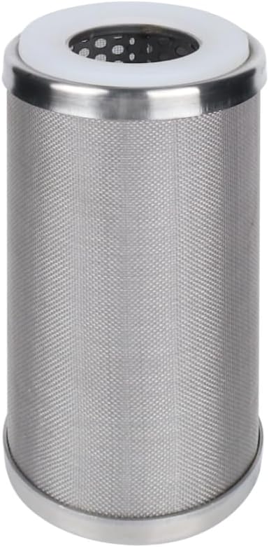 Amwater Stainless Steel Cleanable Wire Mesh Filter Cartridge 5”Length,2.5"OD(100 Micron)