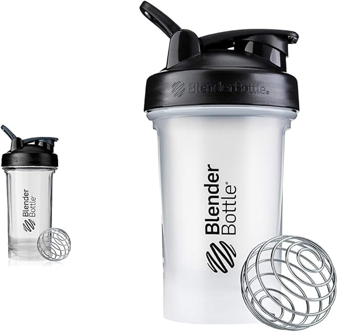 BlenderBottle Shaker Bottle Pro Series (24-Ounce) Classic V2 Shaker Bottle (20-Ounce)