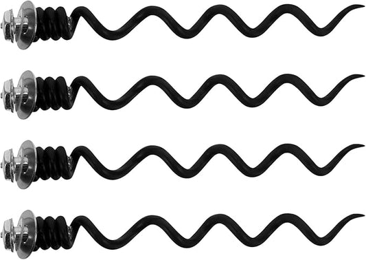 Alipis Replacement Corkscrew Spiral Worm 4pcs Corkscrew Wine Bottle Opener Manual Cork Screw for Waiter Metal Spiral Bit Replacement for Corkscrew Repairing