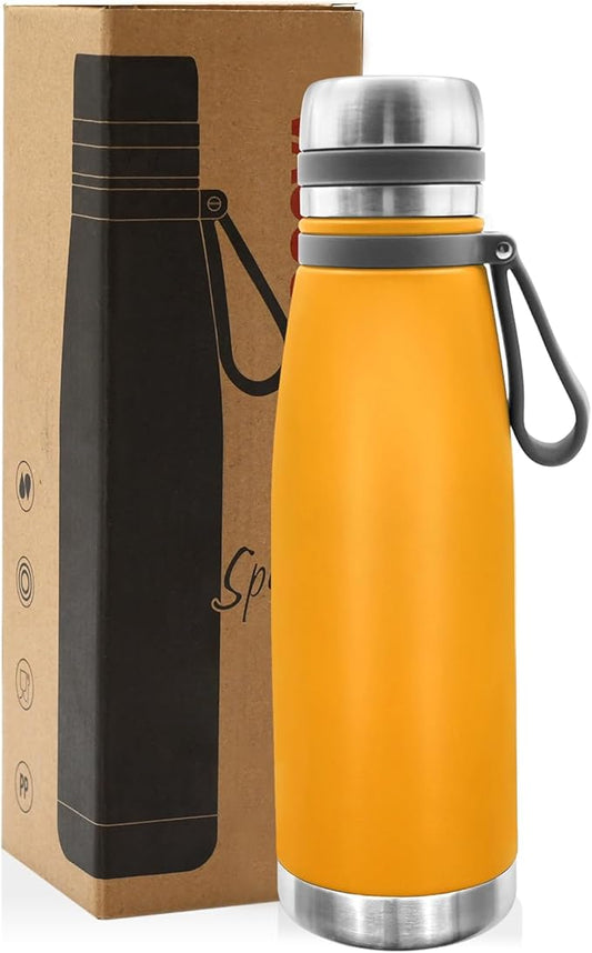 37oz Thermos for Hot and Cold Drinks, Coffee Thermos Water Bottle, Wide Mouth Thermal Cups- Leakproof Stainless Steel Insulated Thermos - Commute, Travel, and Picnic Friendly