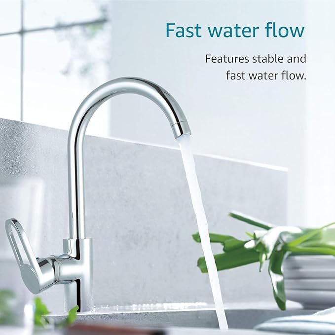 AQUA CREST FQK1K Under Sink Water Filter, 1350 Gallons, Replacement for GE FQK1K, FQK2J, GXK185K and GX1S50R (Pack of 1)