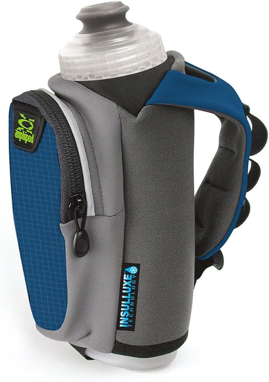 Amphipod Hydraform Ergo-Lite Ultra 20 oz. Handheld Water Bottle, BPA-Free Hydration/Fuel Bottle, Endurance Runners & Walking