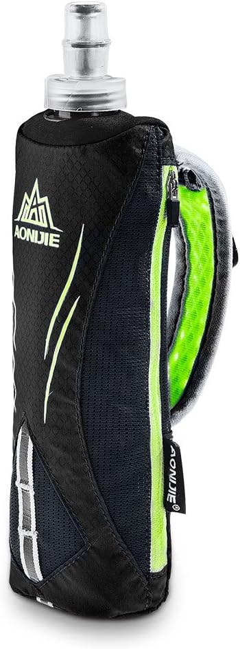 AONIJIE Lovtour Quick Shot Handheld Hydration Pack with 500ml BPA Free Collapsible TPU Water Soft Flask