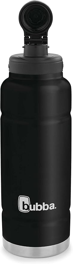 Bubba Trailblazer, Vacuum-Insulated Stainless Steel Water Bottle, 40oz., Licorice