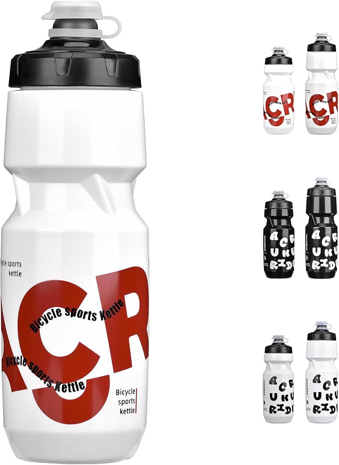 Bike Water Bottle 21oz Bicycle Water Bottle for 5hrs Insulation Sports Squeeze Water Bottle with Leakproof DesignFits Most Bike Cages (Red 26)