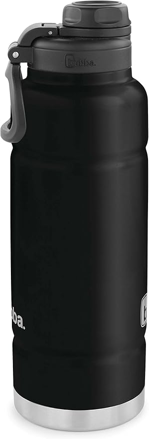 Bubba Trailblazer, Vacuum-Insulated Stainless Steel Water Bottle, 40oz., Licorice