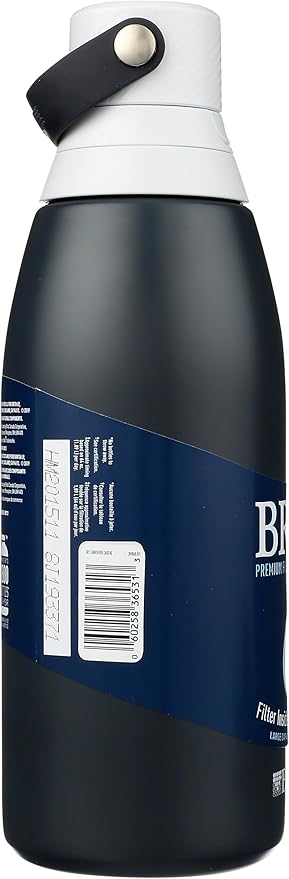 BRITA Stainless Steel Water Bottle with Filter Carbon 32oz, 1 EA