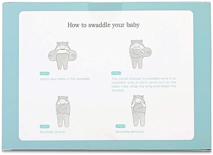 BlueMello Baby Swaddle Blanket | Ultra-Soft Plush Essential for Infants 0-6 Months | Receiving Swaddling Wrap Brown | Ideal Newborn Registry and Toddler Boy Accessories | Perfect Baby Girl Shower Gift