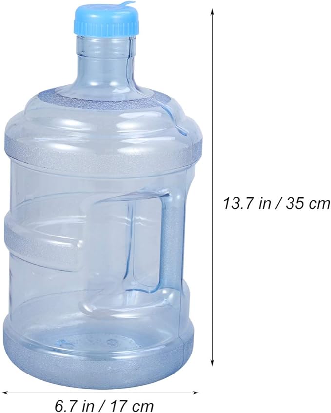 BESPORTBLE 5L Water Bottle: Portable Plastic Water Jug Reusable Outdoor Water Jugs - Leakproof Large Capacity for Sports Travel Camping Residential