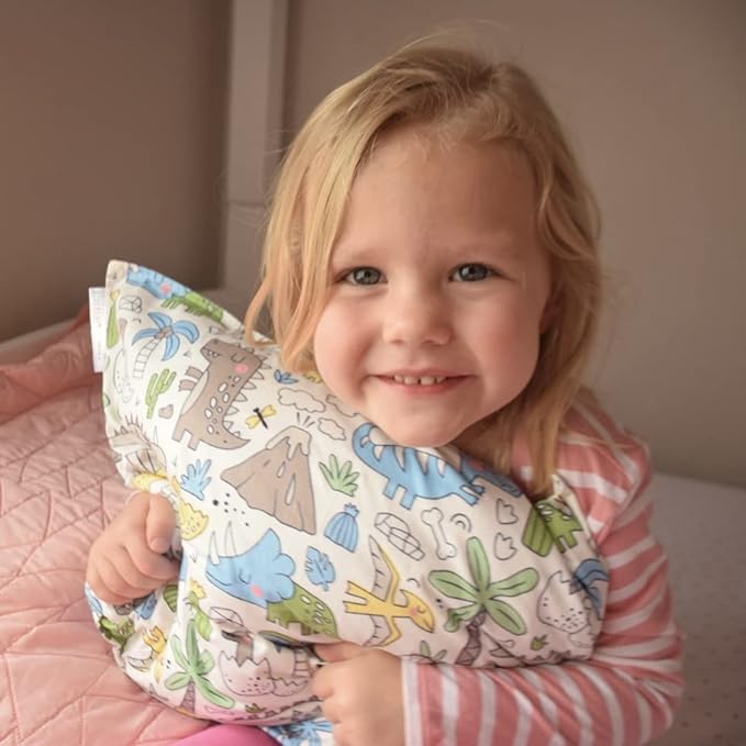 ALVABABY Toddler Pillow Cover Fits 13 x 18,12x 16 Kids Pillow 2 Pack Small Cotton Sleep Travel Pillowcases with Envelope Baby Children Pillowcase for Boys Girls Astronaut 2TPW14