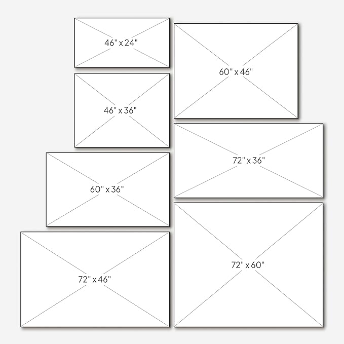 24"x46" Extra Large Framed Wall Art Soft White Poppies Watercolor Floral, Delicate Botanical for Home Living Room Bedroom Decor (Frame Assembly Required)