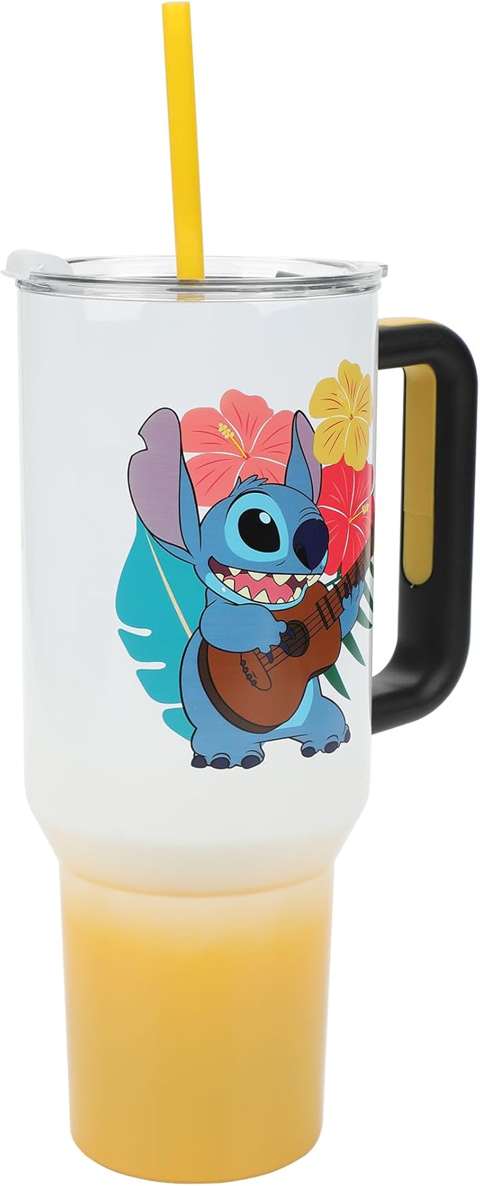 Bioworld Disney's Stitch Hawaiian 40 Oz. Stainless Steel Tumbler