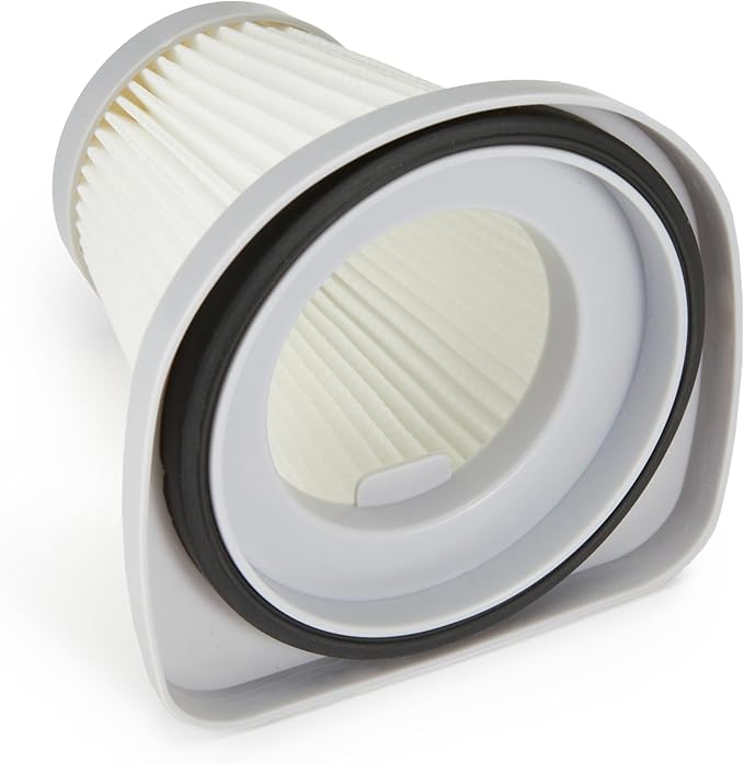 Amazon Basics Washable Replacement Filters 2-in-1 Corded Stick Vacuum Cleaner ONLY (not for Other Models), HEPA, Pack of 4, White