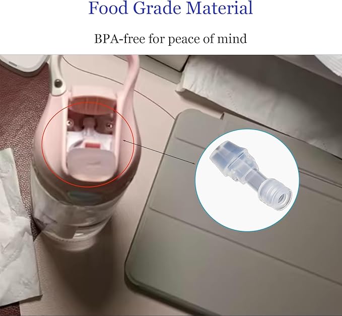 3 Pack Silicone Bite Valve Replacement for Contigo Water Bottles,Multi-Pack Water Bottle Mouthpiece Repalcement Compatible with Contigo Water Bottles Bite Valve,Without cup cap