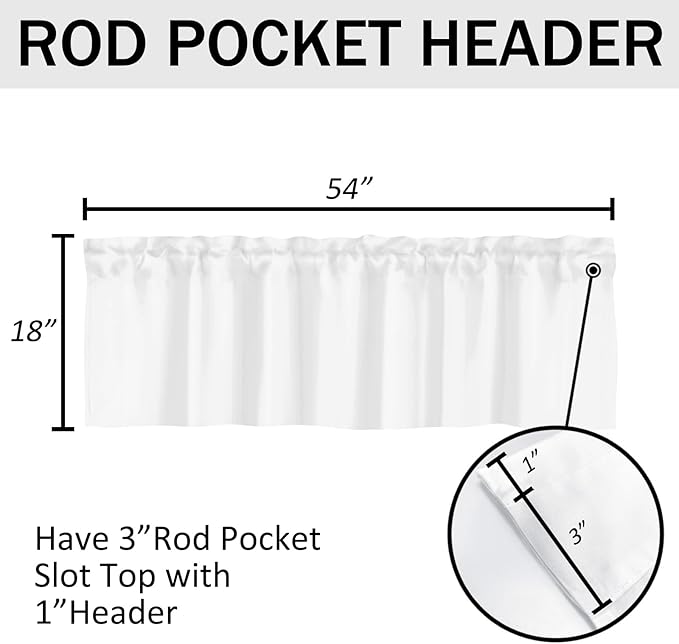 Baby Woodland Animals Leaves Mushroom Valances 54''x18'' Kids Toddler Nursery Bedroom Decor Drapes Deer Rabbit Fox Rod Pocket Short Curtains for Living Room Bathroom Kitchen Cafe 1 Pack