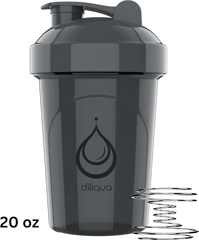 '-2 PACK- 28 oz & 20 oz Shaker Bottles for Protein Mixes | BPA-Free & Dishwasher Safe |small protein shaker bottle | Shaker Cups for protein shakes | Blender Shaker Bottle Pack