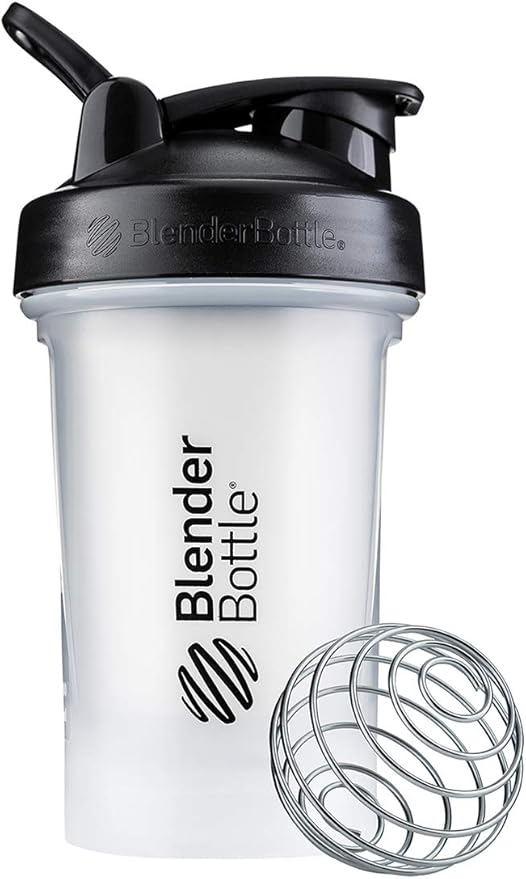 BlenderBottle Shaker Bottle Pro Series (24-Ounce) Classic V2 Shaker Bottle (20-Ounce)