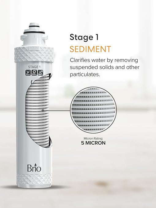 Brio 4-Stage Filter Replacement Kit for Brio 4-Stage Ultrafiltration Water Cooler Dispensers
