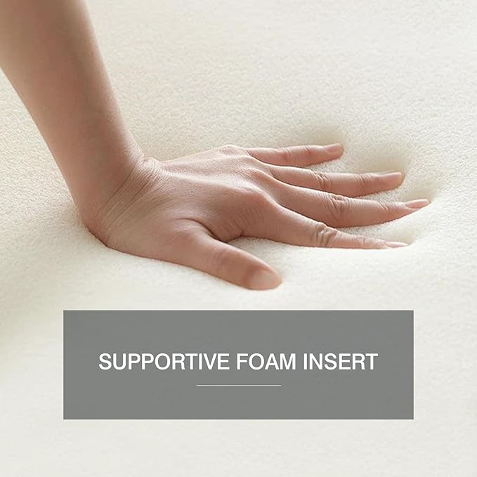 BALAPET 3-in-1 Adjustable Height Wedge Pillow, 7" Height Leg Knee Pillow for Side Sleepers & Aligns Spine, Supportive Bolster Pillow for Pregnancy Relieves Pressure Hip Leg Elevation, 20.5", Dark Grey