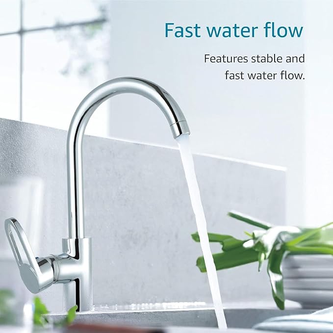 AQUACREST FQK2J Under Sink Water Filter, Replacement for GE FQK2J, FQK1K, 1320 Gallons Dual Flow Drinking Water Replacement Filters (2 Count)