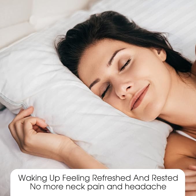 Basic Beyond King Size Bed Pillow - 2 Pack Hotel Collection Super Soft Down Alternative Pillow for Sleeping, 20x36 Inches