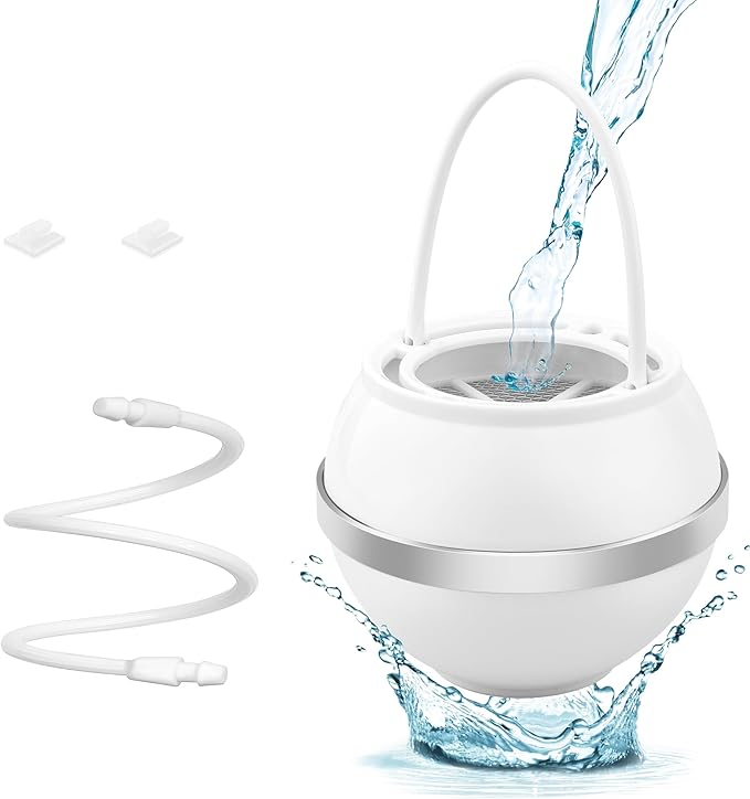 Bath Ball Filter，Bathtub Water Filter For Tub Faucet, Removes Contaminants For Softer, Smoother Skin, BPA Free