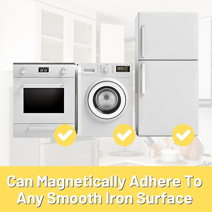 2 Set Magnetic Shelf for Fridge, Fruit Potato & Onion Storage Bins, Pantry Organizers & Storage, Large Container Magnetic Basket for Refrigerator, Kitchen Counter, Cabinet, Magnetic Fridge Organizer