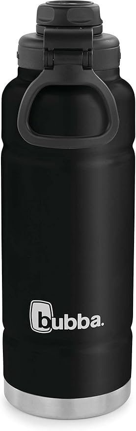 Bubba Trailblazer, Vacuum-Insulated Stainless Steel Water Bottle, 40oz., Licorice
