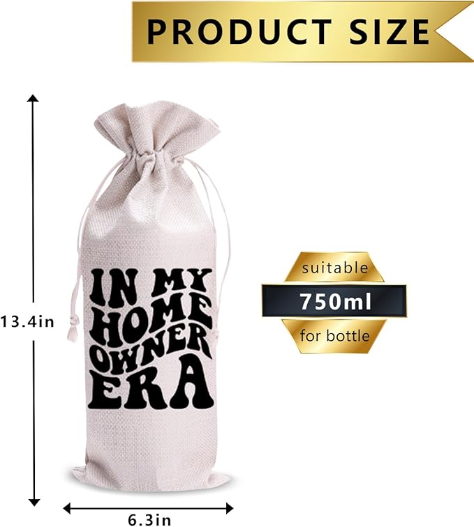 Baobeily In My Maid Of Honor Era Wedding Gift Engagement Gift Bag For bride/him/her Newly Engaged Gift Wine Tote